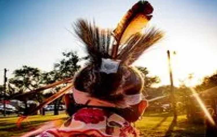 Photo 1 of Rock Pipestem & Children of the Osage.