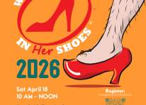 Image representing the SAFE-NOW's Walk a Mile in Her Shoes event