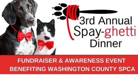 Photo of Spay-ghetti Fundraiser for Washington County SPCA.