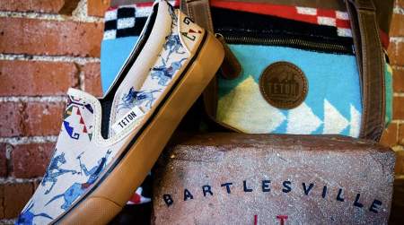 Photo of Teton Trade Cloth Grand Opening.