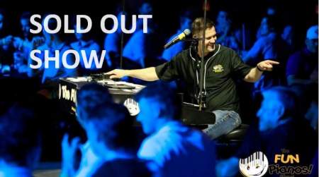 Photo of The Fun Pianos Dueling Pianos Show.