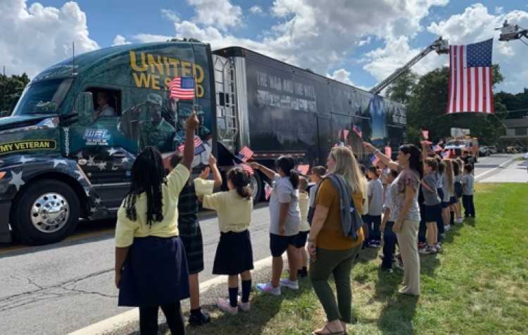 Photo 2 of The Wall that Heals, A Vietnam Veterans Memorial.