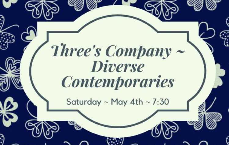 Photo 1 of Three's Company - Diverse Contemporaries presented by BSO.