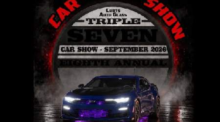 Photo of Triple Seven's Car Show hosted by Curt's Auto Glass.