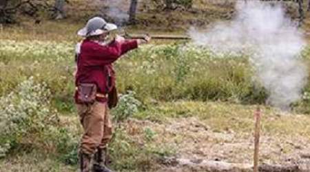 Photo of Woolaroc Fall Traders Encampment.