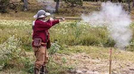 Photo of Woolaroc Fall Trader's Encampment.