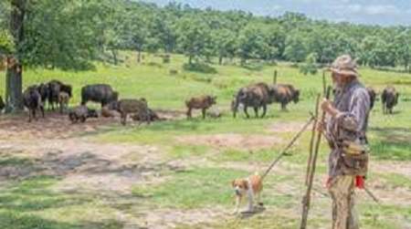 Photo of Woolaroc Mountain Man Camp.