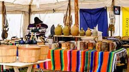 Photo of Woolaroc Spring Traders Encampment.