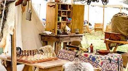 Photo of Woolaroc Spring Traders Encampment.