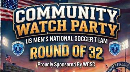 Photo of World Cup USA Community Watch Party.