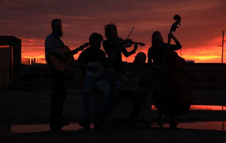 Photo 2 of klondike5 String Band performs at Grey Dog Listening Room.