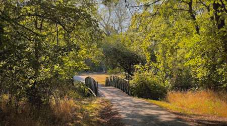 Small bridge on Pathfinder Parkway