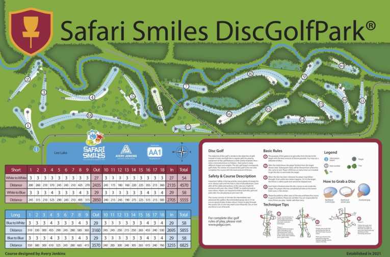 Safari Smiles Disc Golf Course Explore Bartlesville OK