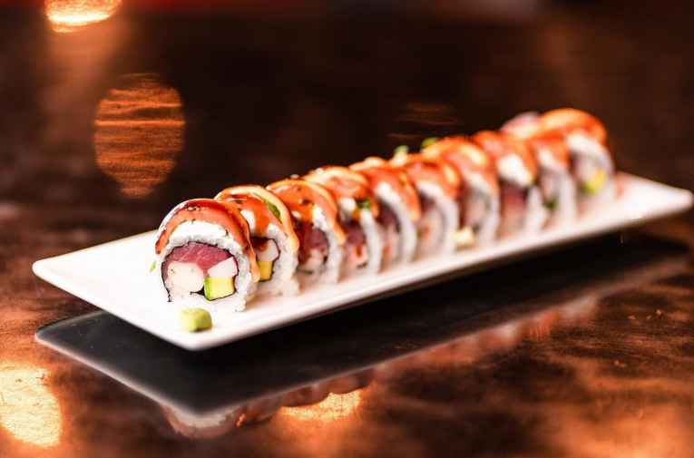 Hibachi sushi on sale