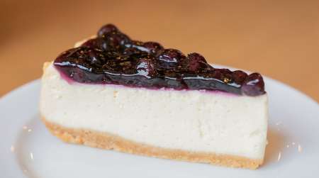 Blueberry cheese cake