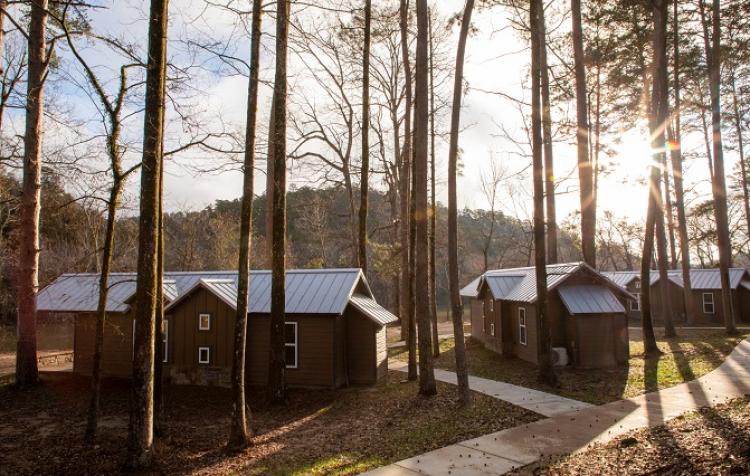 Image representing the Oklahoma Tourism & Recreation Department Announces Opening of New Tiny Cabins at Beavers Bend State Park blog post