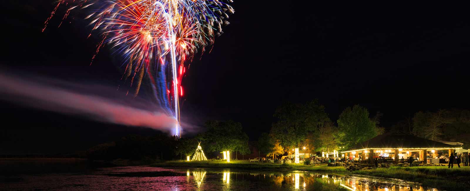 Fireworks at Woolaroc's Cowthieves and Outlaws